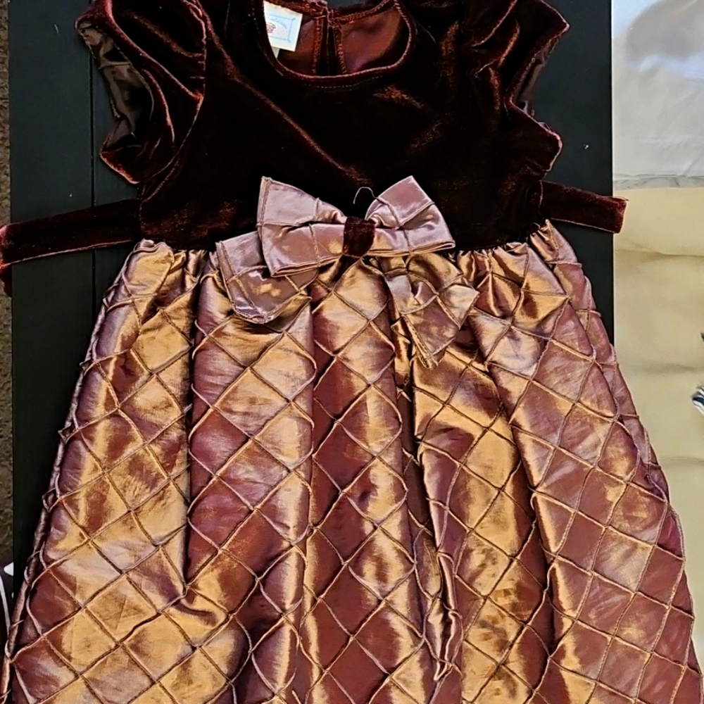 Chocolate Velvet Dress